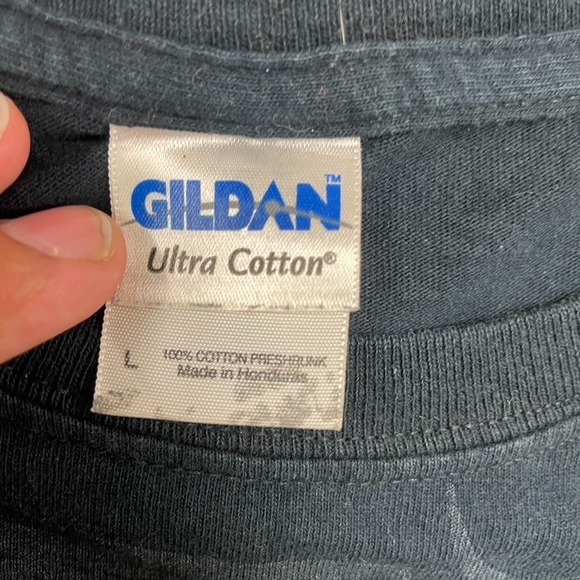 Ohio Bike Week shirt mens large Black 2000s Y2K Skull Wings Gothic Grunge - Picture 8 of 12